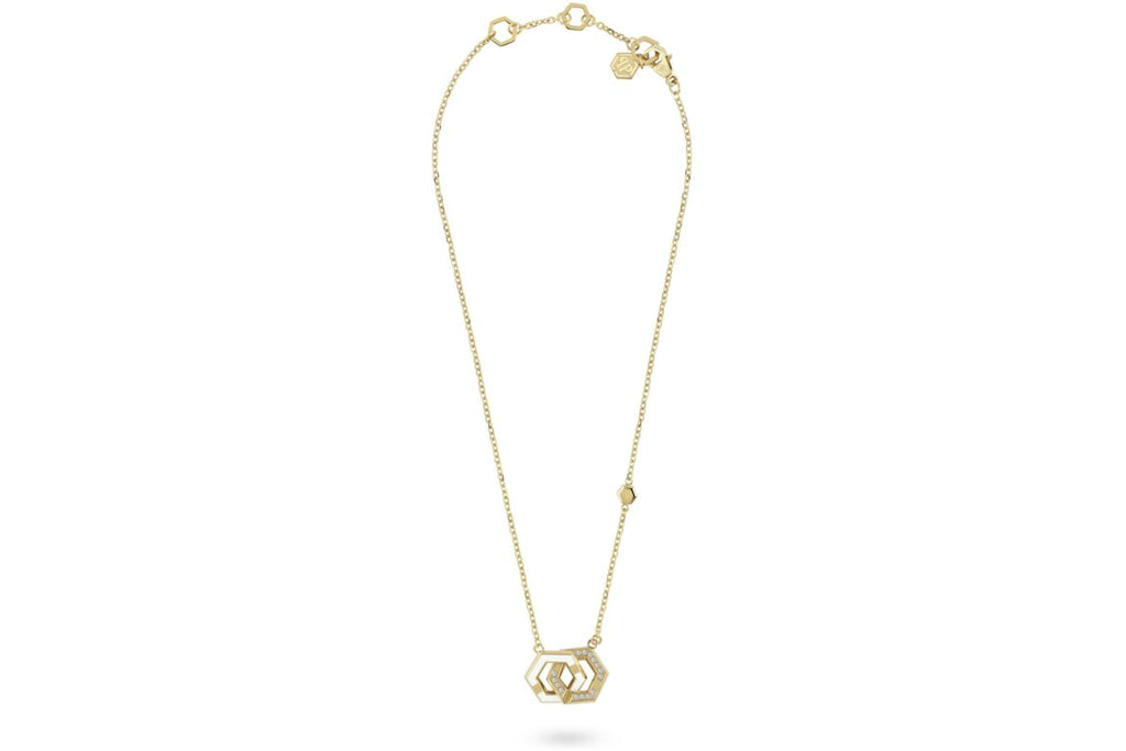 Philipp Plein Legacy Cable Chain Necklace Gold